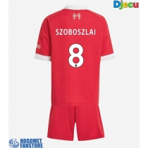 Liverpool Dominik Szoboszlai #8 Domaci Dres za djecu 2025-26 Kratak Rukav (+ Kratke hlače)